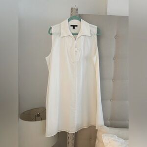 New Banana Republic white dress XL